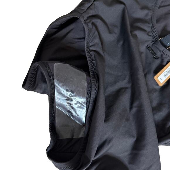 SKIMS Signature Swim Scoop Neck One Piece Onyx M NWT $90 - Picture 4 of 5